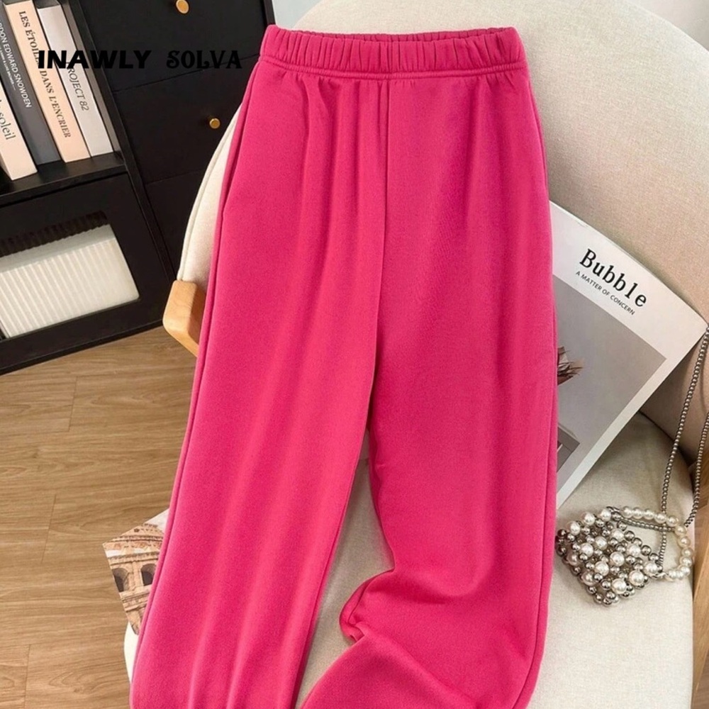 Women's pink sweatpants